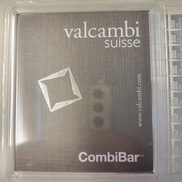 SALE 4x 1G Bars of Valcambi Suisse Fine Silver Bars .999 Silver Bundle of Silver - Picture 8 of 9